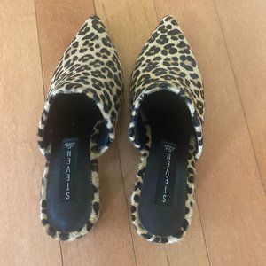 Steve Madden Cheetah Print Mules